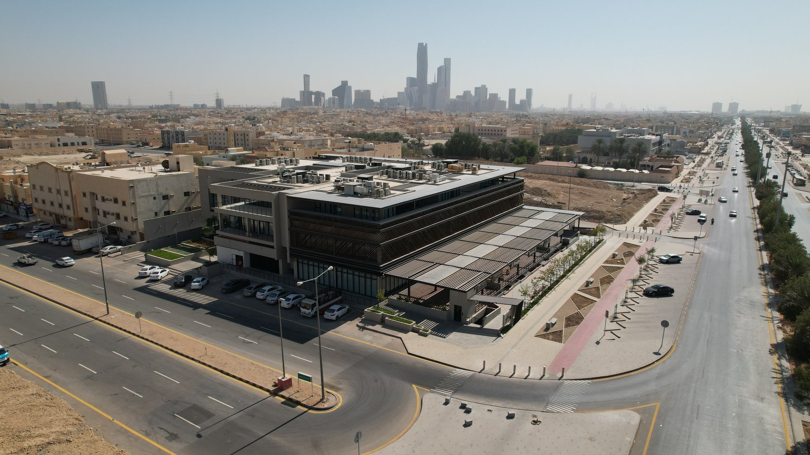 تصوير جوي لمشروع RITM التجاري في الرياض لصالح شركة HAH